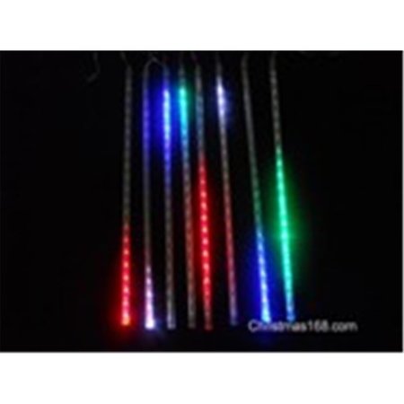 PERFECT HOLIDAY 8 Tubes 30 cm Snowfall Meteor LED Light Multicolor MTR30MT